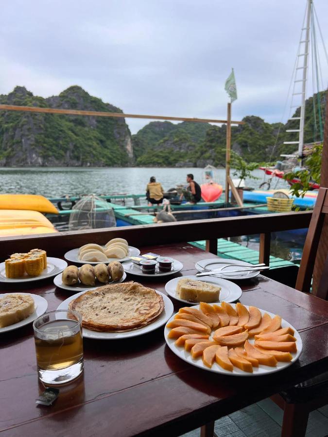 Eco Floating Farm Stay Cai Beo Chan Chau Buitenkant foto